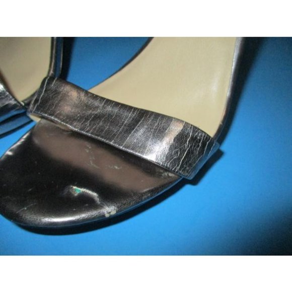 *Calvin Klein Silver VIVIAN Metallic Stilettos - Picture 10 of 12